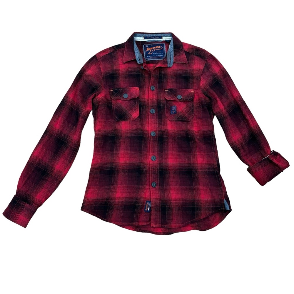 AMC.Co Supreme By Cactus New York Shirts Flannel Shirt Mens Small